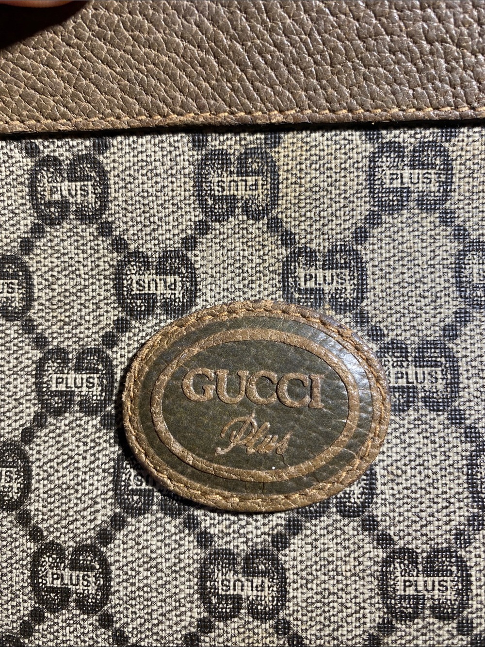 Authentic Gucci GG Plus Vintage Pouch Clutch bag - Picture 9 of 16
